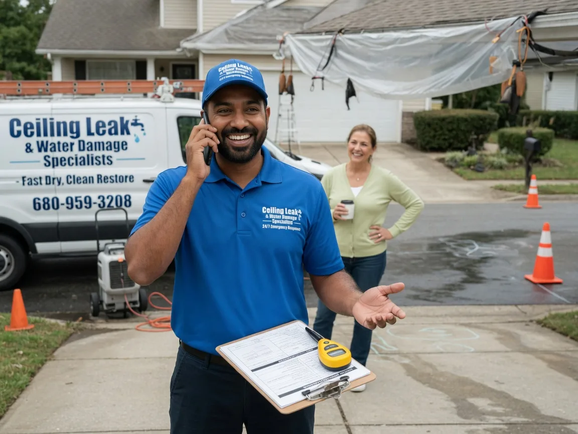 Ceiling Leak Cleanup Stockville, NE FAQs